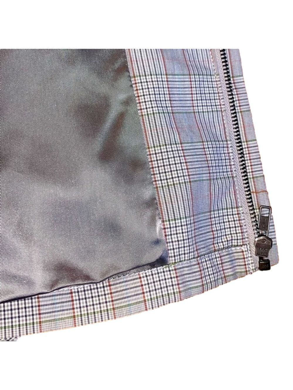 NWT French Connection Vintage Retro Mens Plaid Lined Golf Jacket Zip Front Coat - Picture 7 of 10